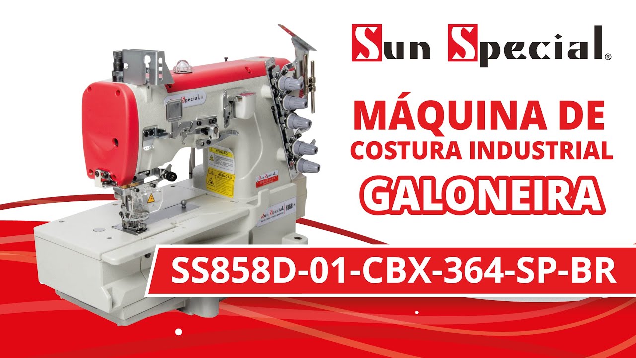 Galoneira Direct Drive SS858D-01-CBX-364-SP-BR Sun Special