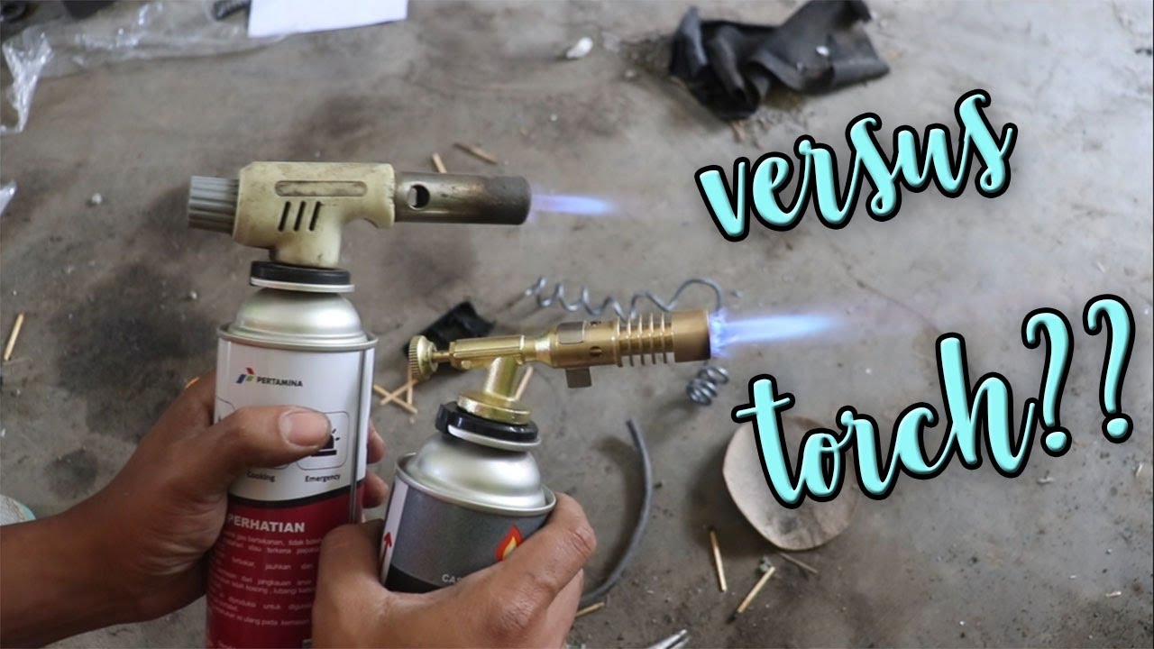 PENASARAN... flame gun torch all bronze model Baru bagusan mana nih nyala nya??