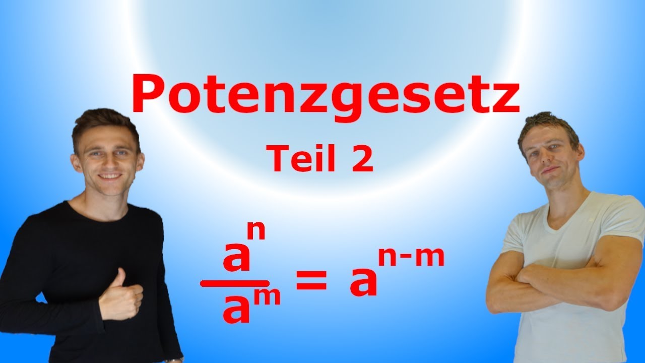 Potenzgesetz - Teil 2, mit Aufgaben+Lösung | LehrerBros