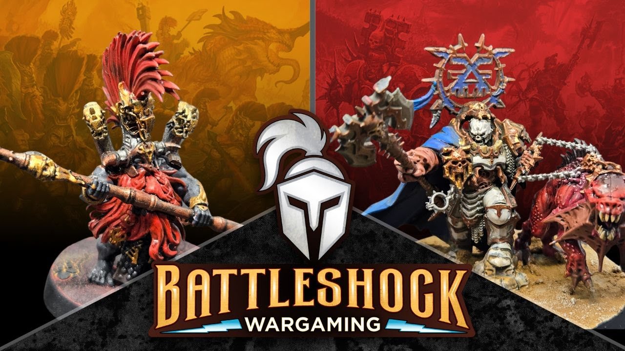 Khorne: Gorechosen vs Fyreslayers with Sky-Port Profiteers | Age of Sigmar Battle Report