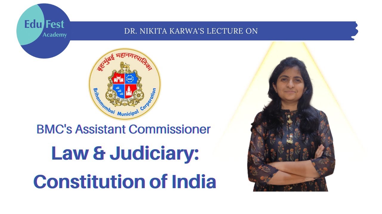 BMC Last Minute Preparation (Law & Judiciary: Constitution of India) By Adv. Kushal