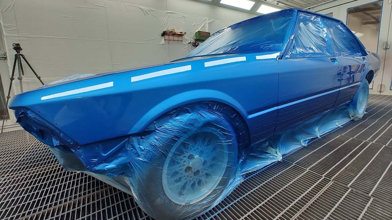 XD Ford Falcon Respray: Clear Coat Stage