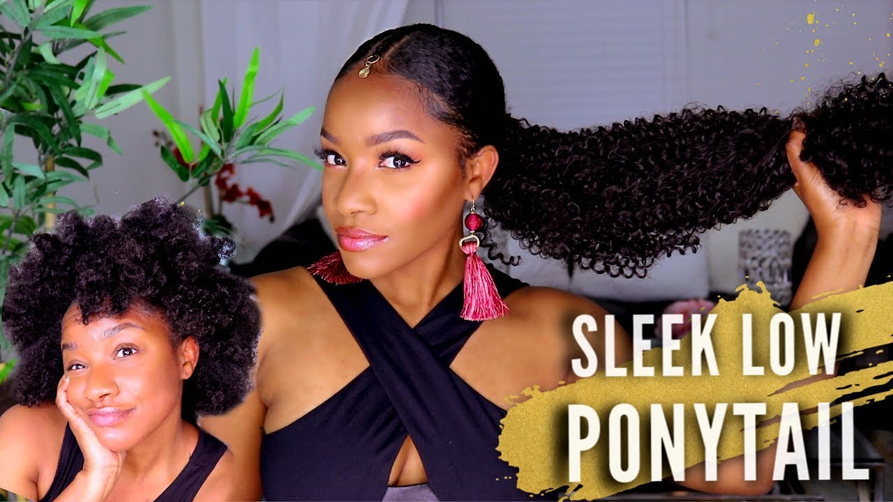 Let's Chat! Why I Quit Social Media + Sleek Low Ponytail on Natural Hair *Affordable