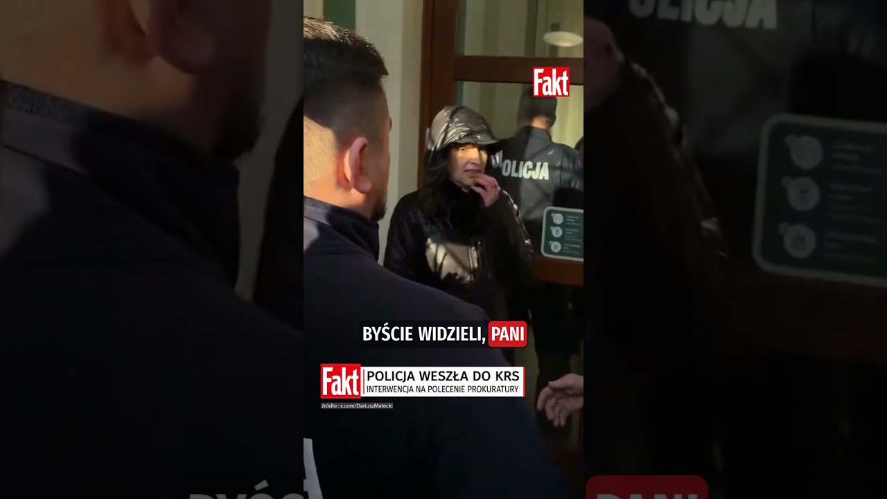 Policja w KRS! Matecki : TO JEST ZAMACH STANU!