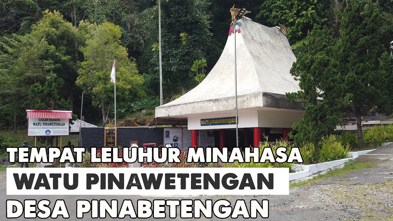SUASANA JALAN MENUJU  TEMPAT LELUHUR MINAHASA BATU PINABETENGAN