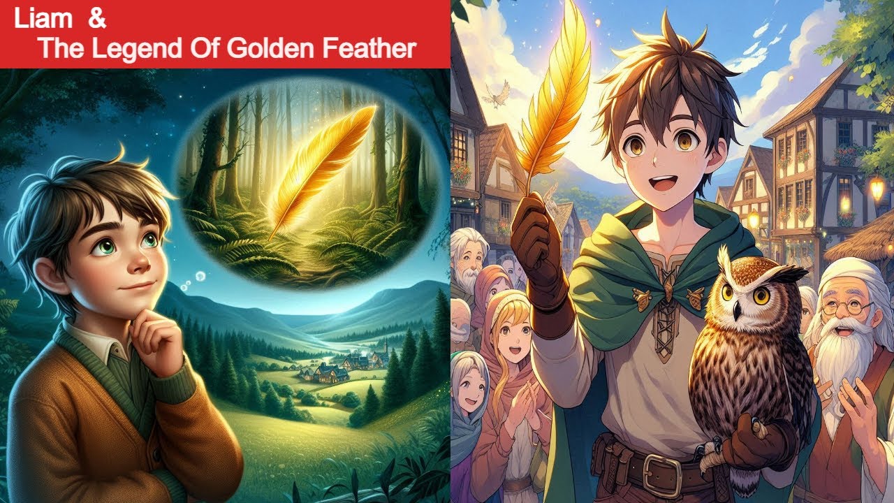 The Golden Feather's Secret | Kids Story | English Story | #story #kids #moralstories #fairytales