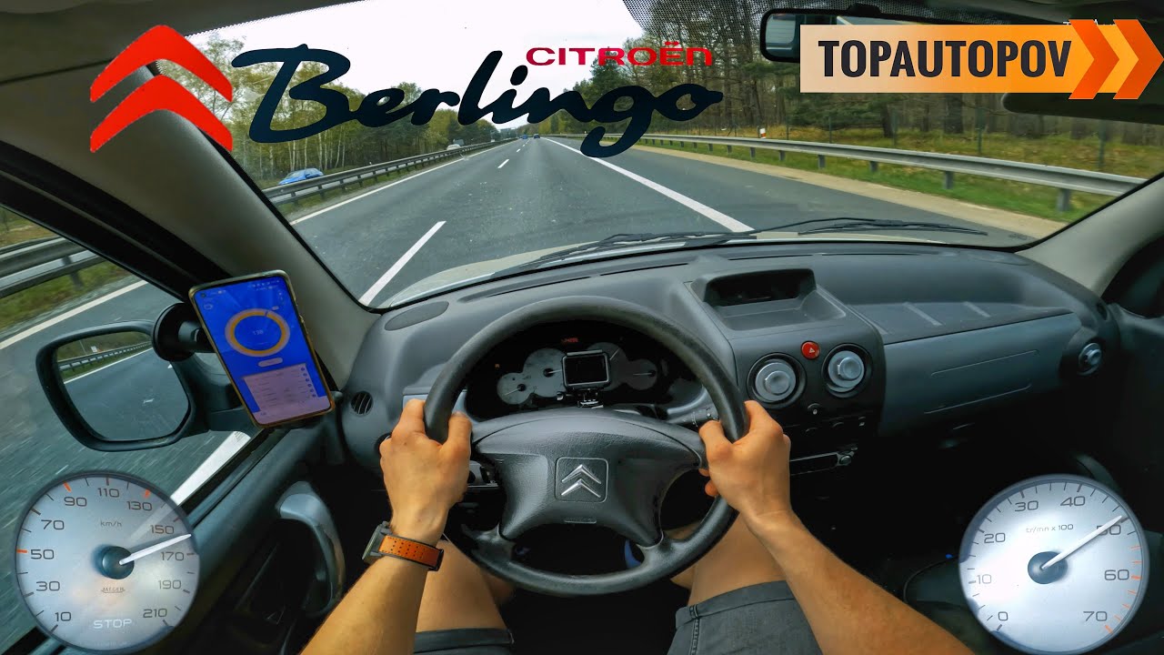 Citroen Berlingo 1.4i (55kW) |88| 4K60 TEST DRIVE POV - SOUND, ENGINE, ACCELERATION |TopAutoPOV