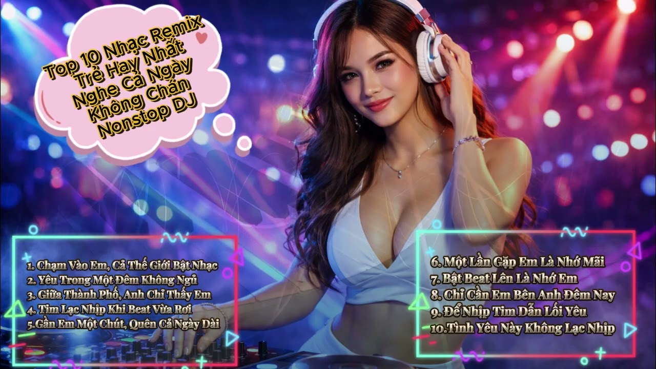 🔥🔥🔥Top 10 Nhạc Remix Trẻ Hay Nhất | Nghe Cả Ngày Không Chán | Nonstop DJ🎧🎧🎧