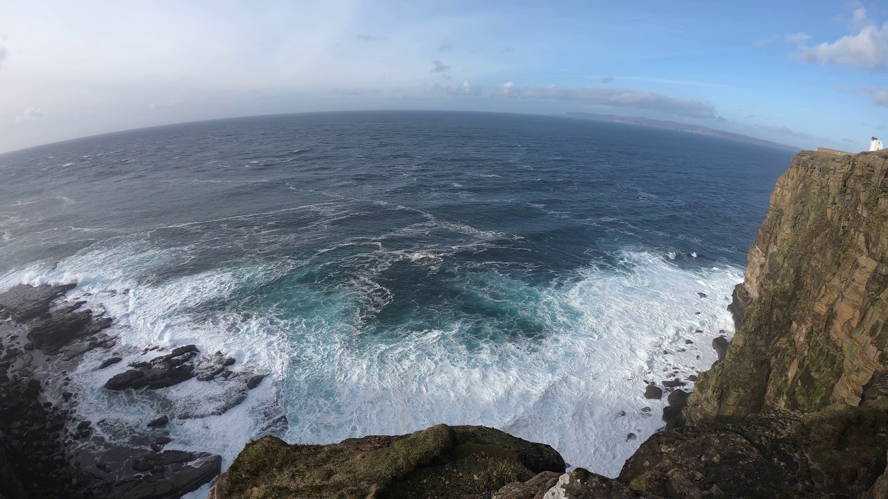 Scotland cliffs