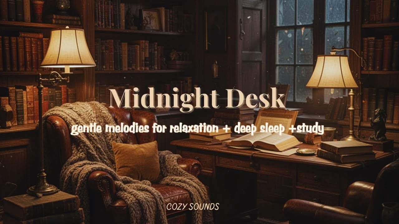Gentle Melodies & Antique Pages 🕯️ (15-Min Study Session)