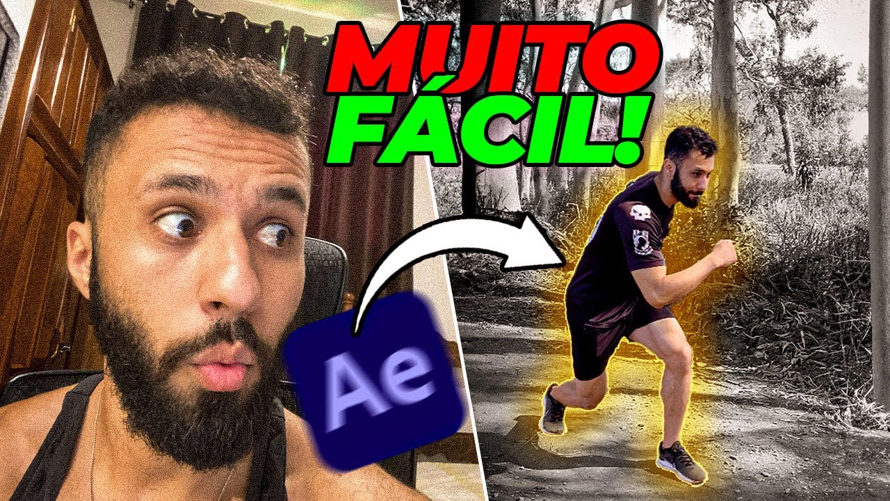 COMO RECORTAR VIDEOS NO AFTER EFFECTS - ROTOBRUSH