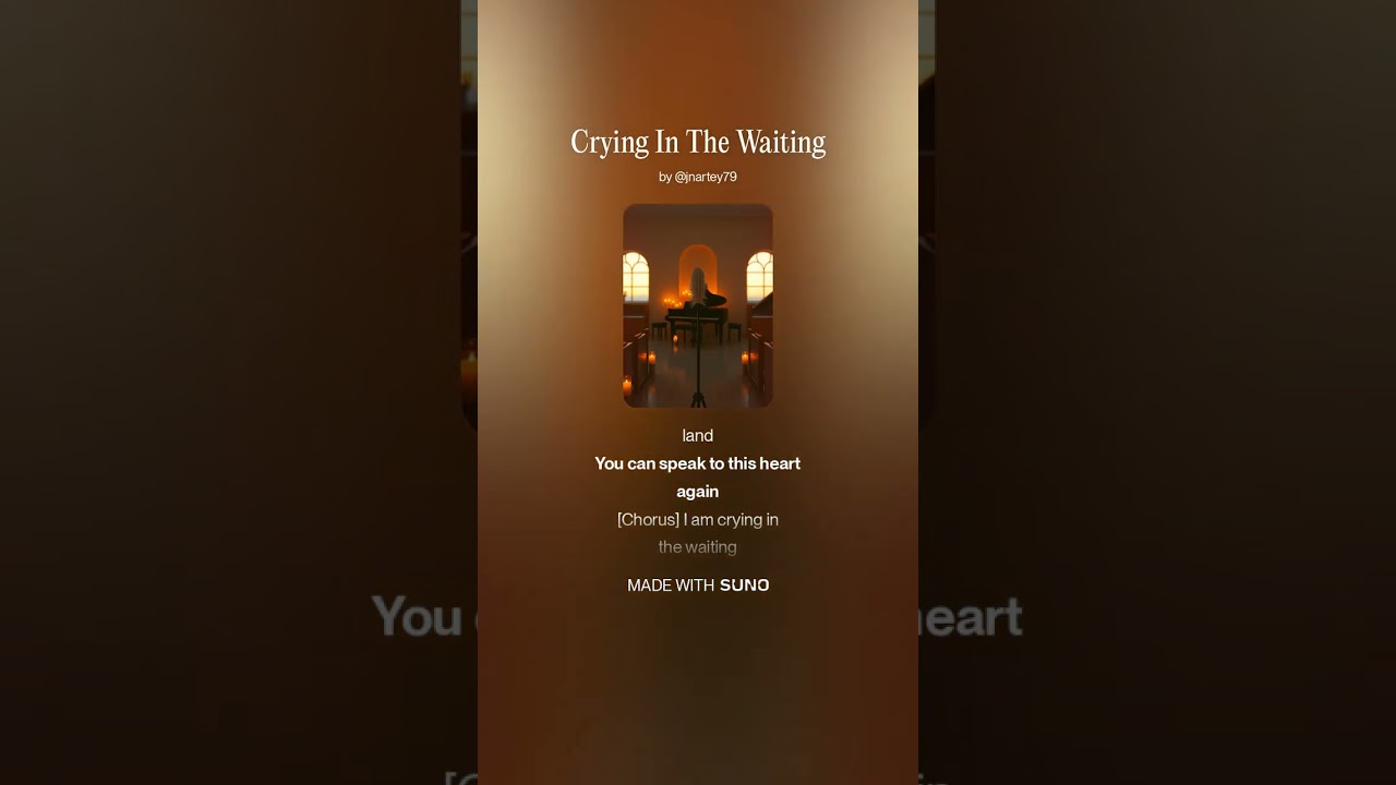 Crying in Waiting ( Prayer Song for Grace and Breakthrough Whilst Waiting on the Lord)