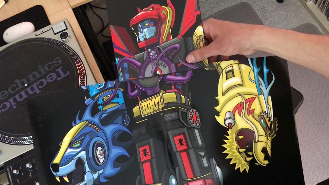 DJ QBERT SUPER SEAL GIANT ROBO V. LIMITIED EDITION UNBOXING