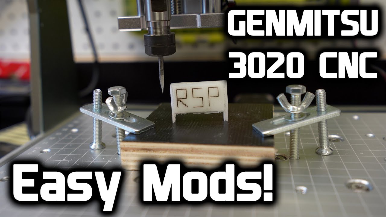 Desktop CNC Beginners Experience. Unboxing And Modifying Genmitsu 3020 Pro Max!