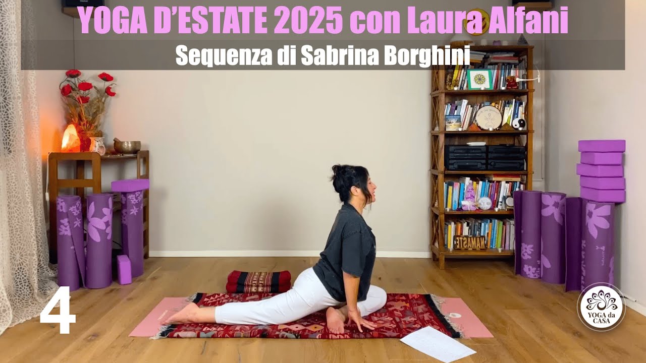 4 - Yoga con Laura Alfani. 