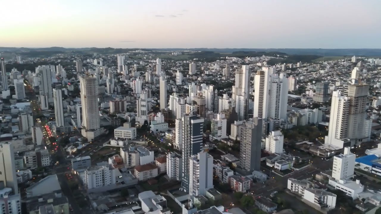 Voo drone, Chapecó, SC