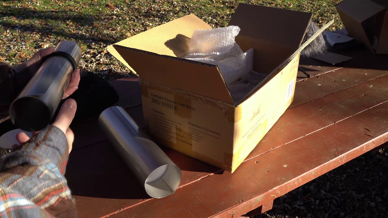Details: Winnerwell Fast Fold Titanium Tent Stove (Winter Camping Hot Tent)