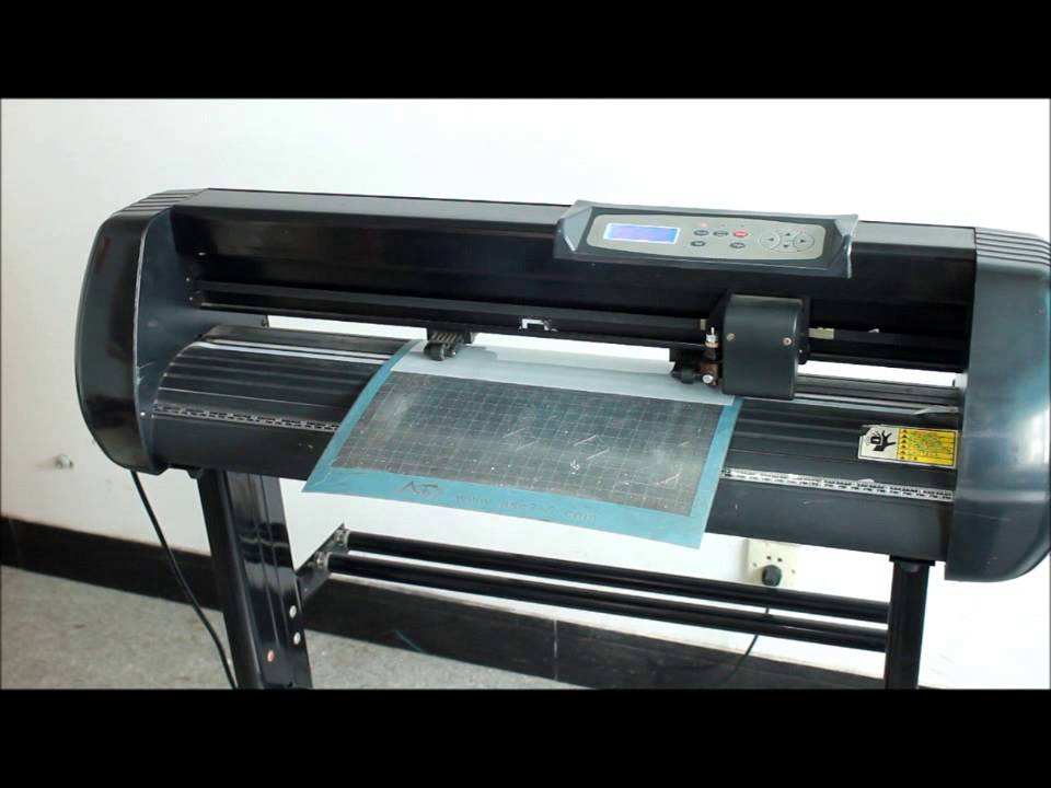 Cutting Mylar Airbrush Stencil Material by 24inch 500g ASC365 Plotter  004551 004026