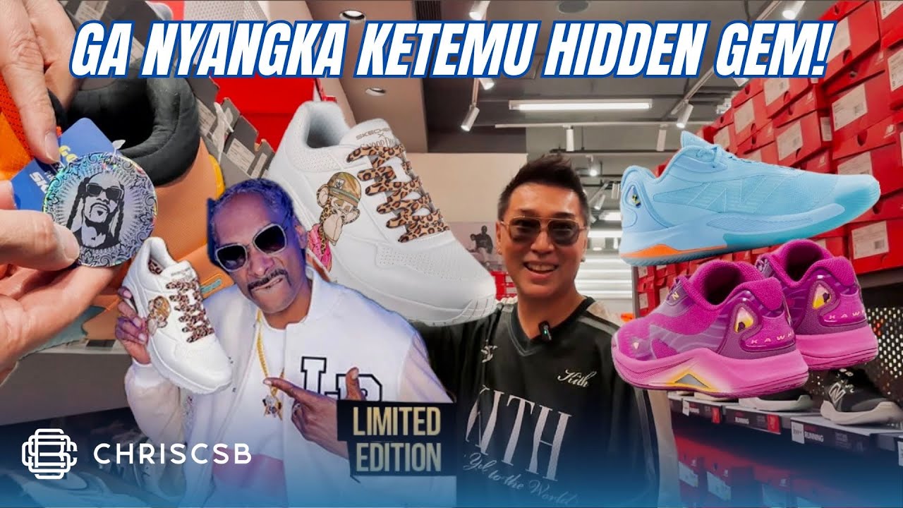 Ga Nyangka Ketemu Snoop Dog x Skechers & New Balance Kawhi Sale disini!