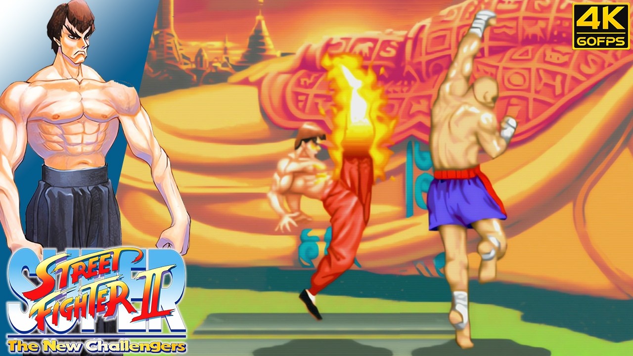 Super Street Fighter II - Fei Long (Arcade/JPN/1993) 4K 60FPS