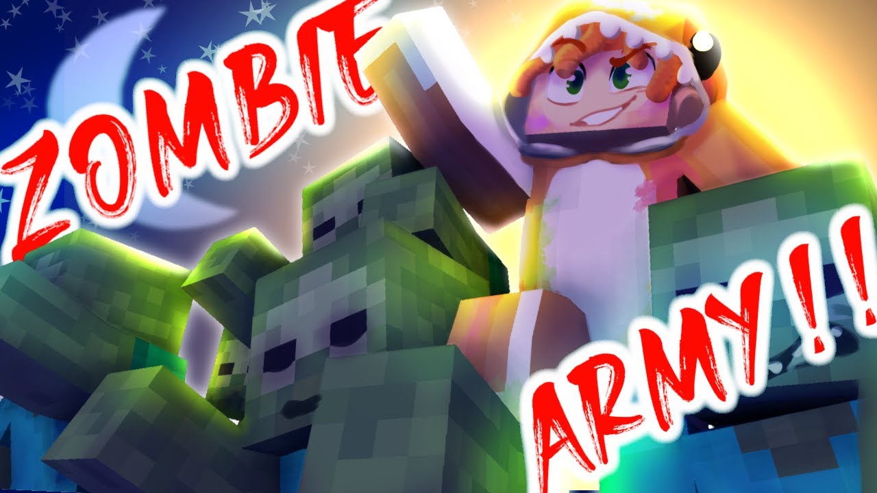 Minecraft, BUT I RAISE A ZOMBIE Army....