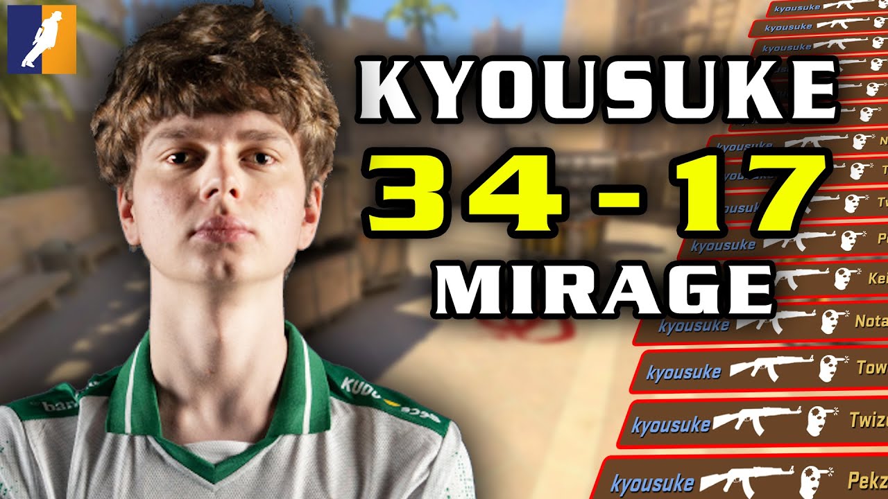 [POV PEEK] kyousuke (34-17) | Mirage | Faceit Ranked | Jan 28, 2026