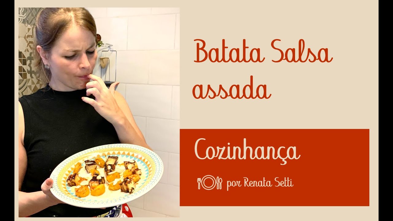 Batata Salsa assada f&aacute;cil - Cozinhan&ccedil;a por Renata Setti