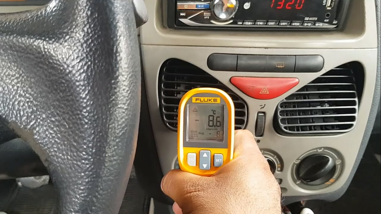 Revisão no ar-condicionado do Pálio 1.0 8v Fire 2004