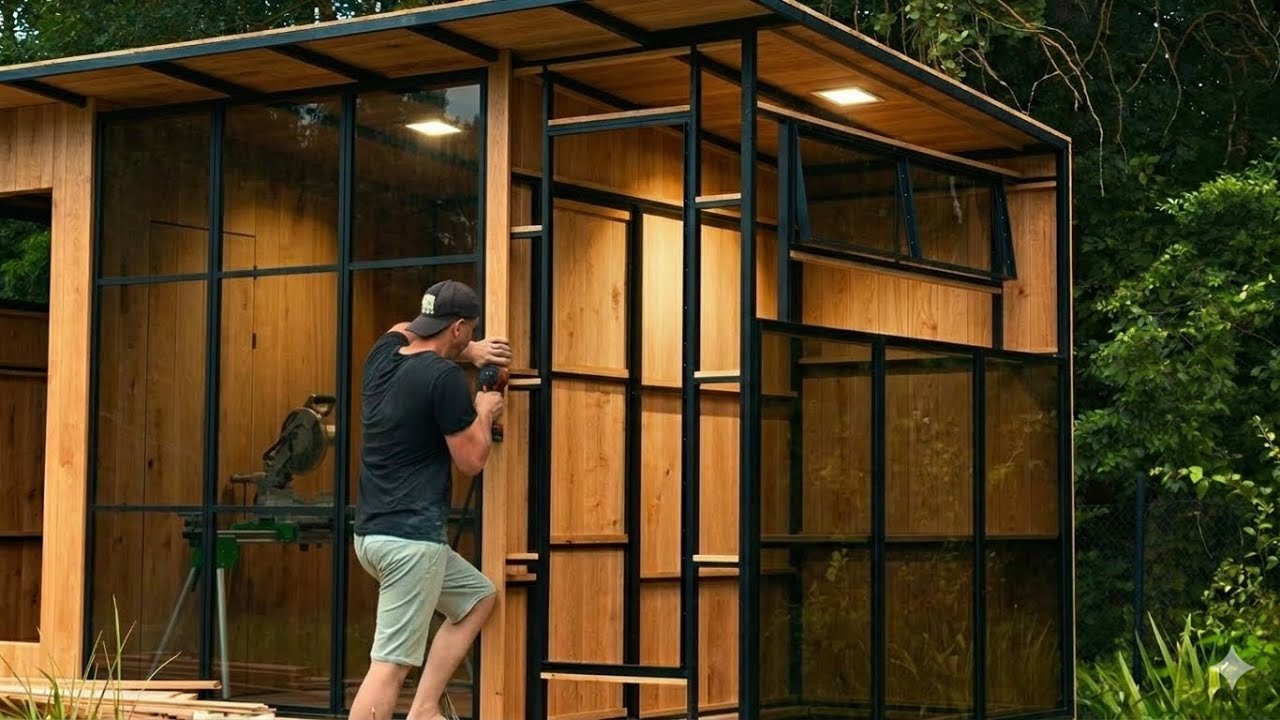 Amazing Best Idea...  built in 32Minute! TIMELAPSE