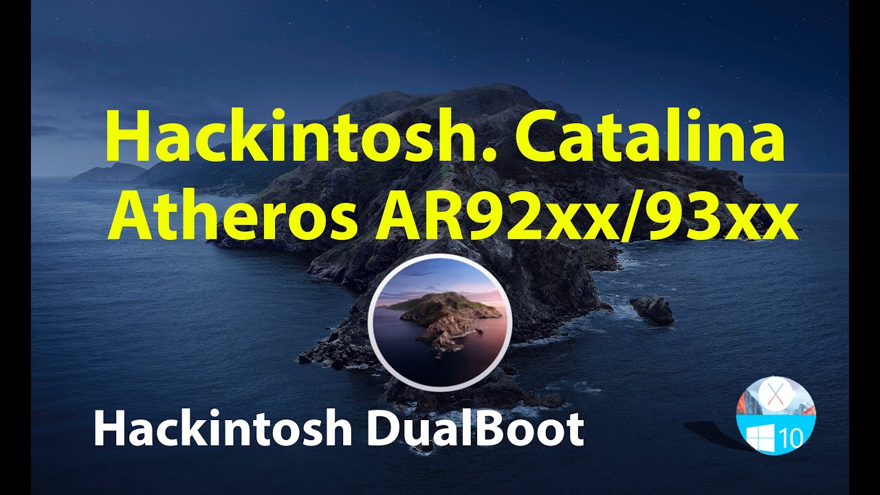 Hackintosh. Atheros AR92xx/93xx macOS Catalina 10.15.2