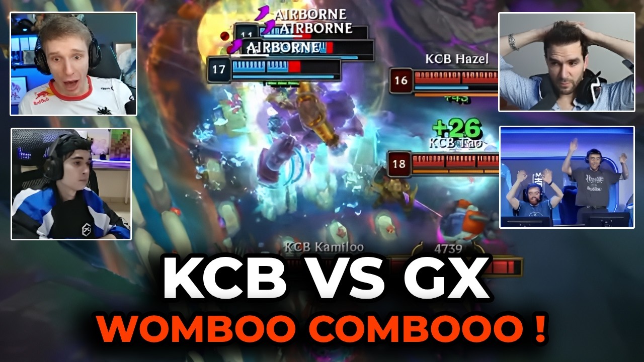 Les Streamers réagissent au Baron Steal INSANE de Yukino et au Wombo Combo de la KCB