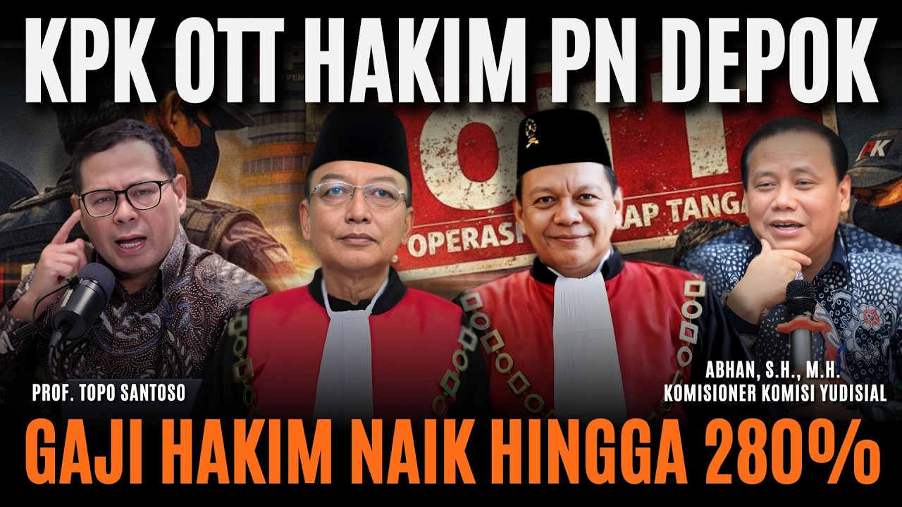 OTT HAKIM PN DEPOK: GAJI HAKIM NAIK 280 PERSEN, KORUPSI TETAP TERJADI?