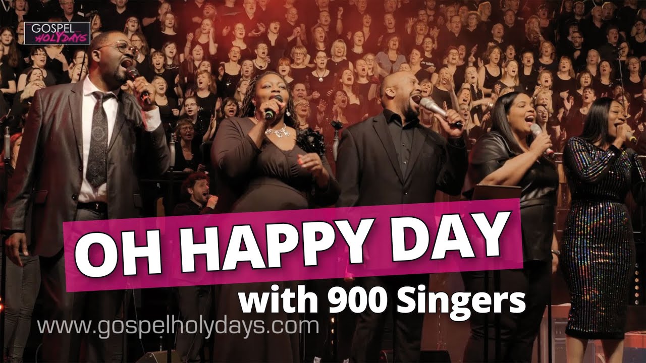 Oh happy day with 900 singers and some rain :)