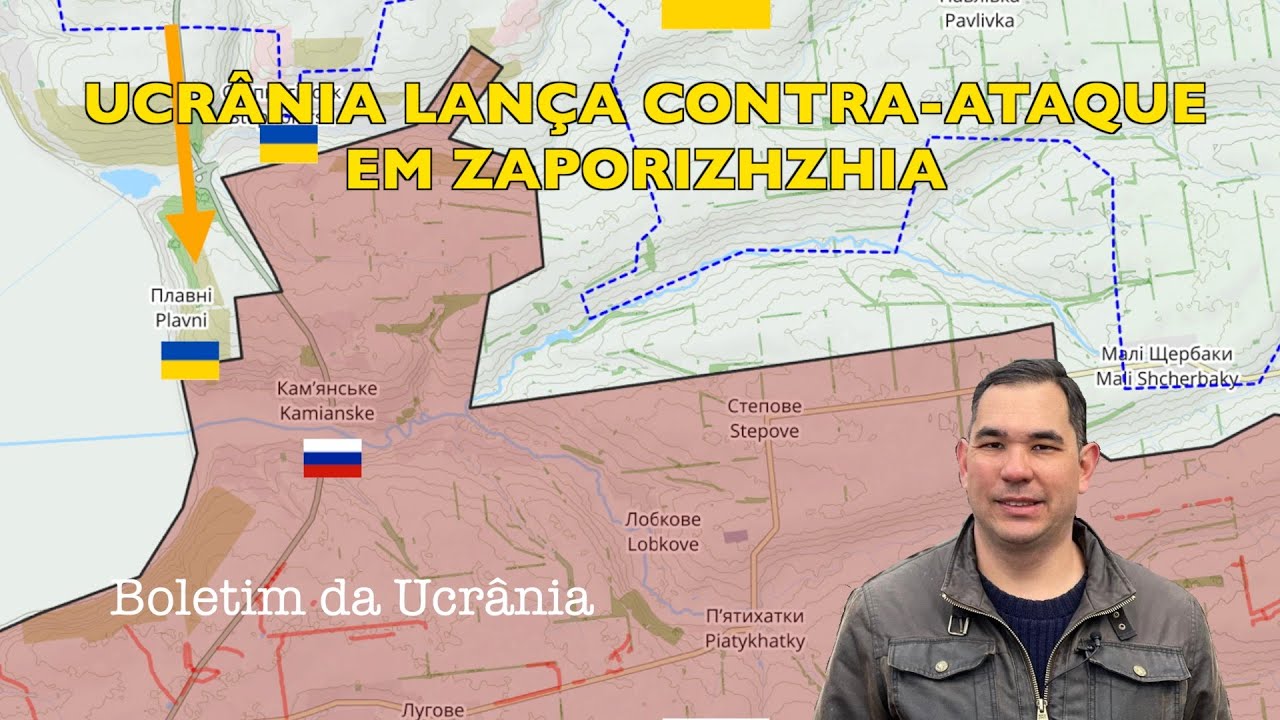 Ucrânia lança novo contra-ataque em Zaporizhzhia
