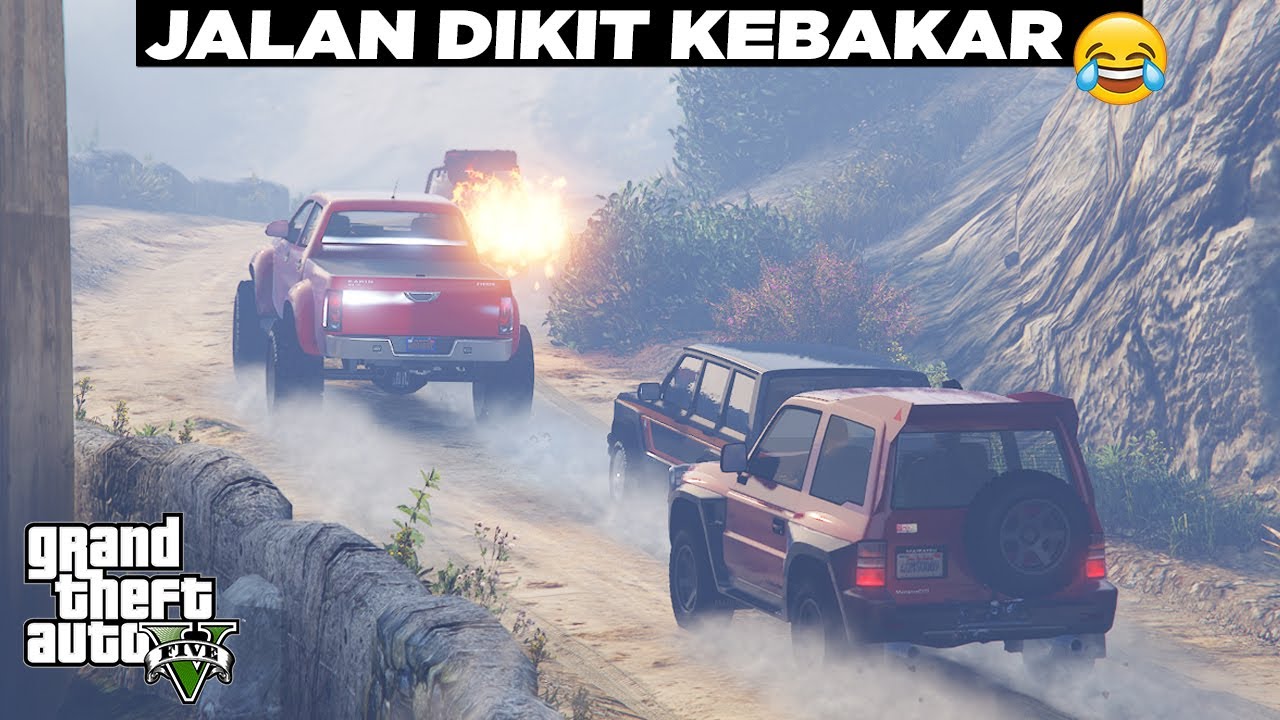 Selalu Ada Kejadian Random Saat Offroad 😂🤣 GTA 5 Online Enhanced