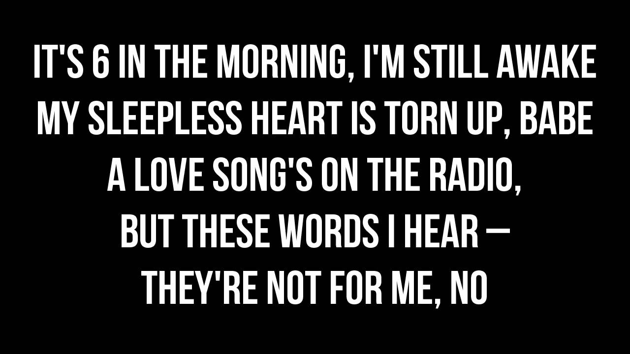 Fitz and the Tantrums - 6AM Lyrics