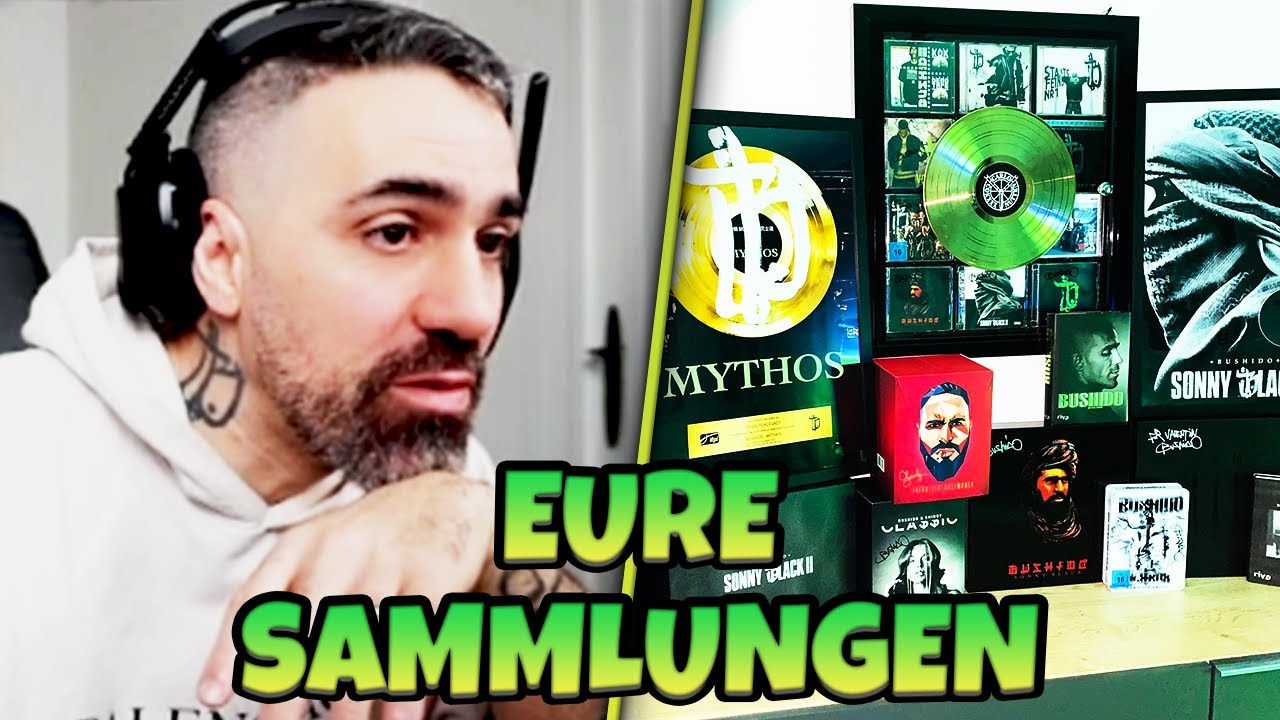 Bushido BEWERTET EURE RAP SAMMLUNGEN🔥Teil 1 | Bushido Stream Highlights