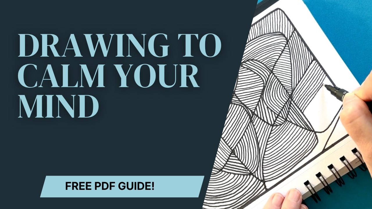 Relax with This Simple Mindful Drawing Method • No Experience Needed!