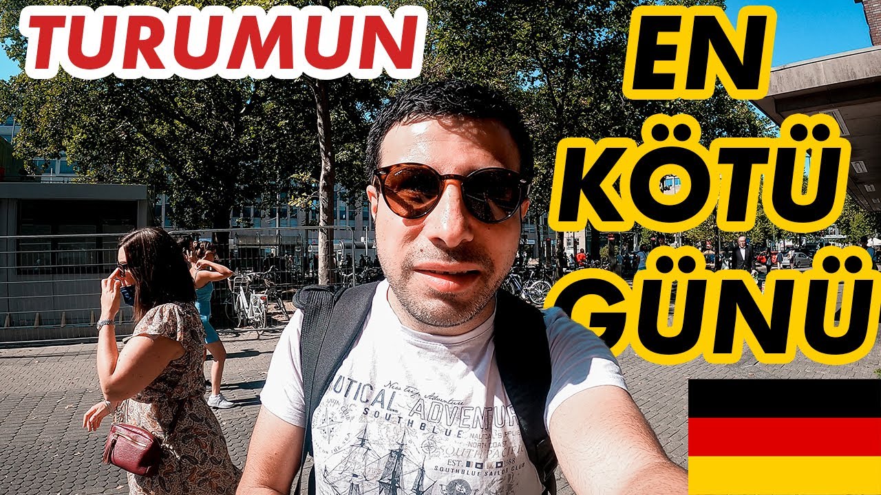 ALMANYA TURUMUN EN KÖTÜ GÜNÜNÜ GEÇİRDİM | Wuppertal'a Gidiyorum