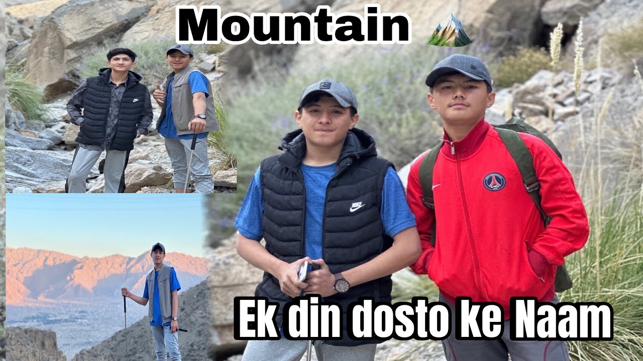 Ek din dosto ke naam ]mountain with friends enjoyed 🫂 } Raza Vlogs )