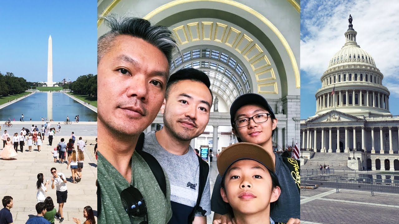 搭跟機票一樣貴的火車來去白宮玩...｜華盛頓D.C.景點大全｜男生宿舍S2E12