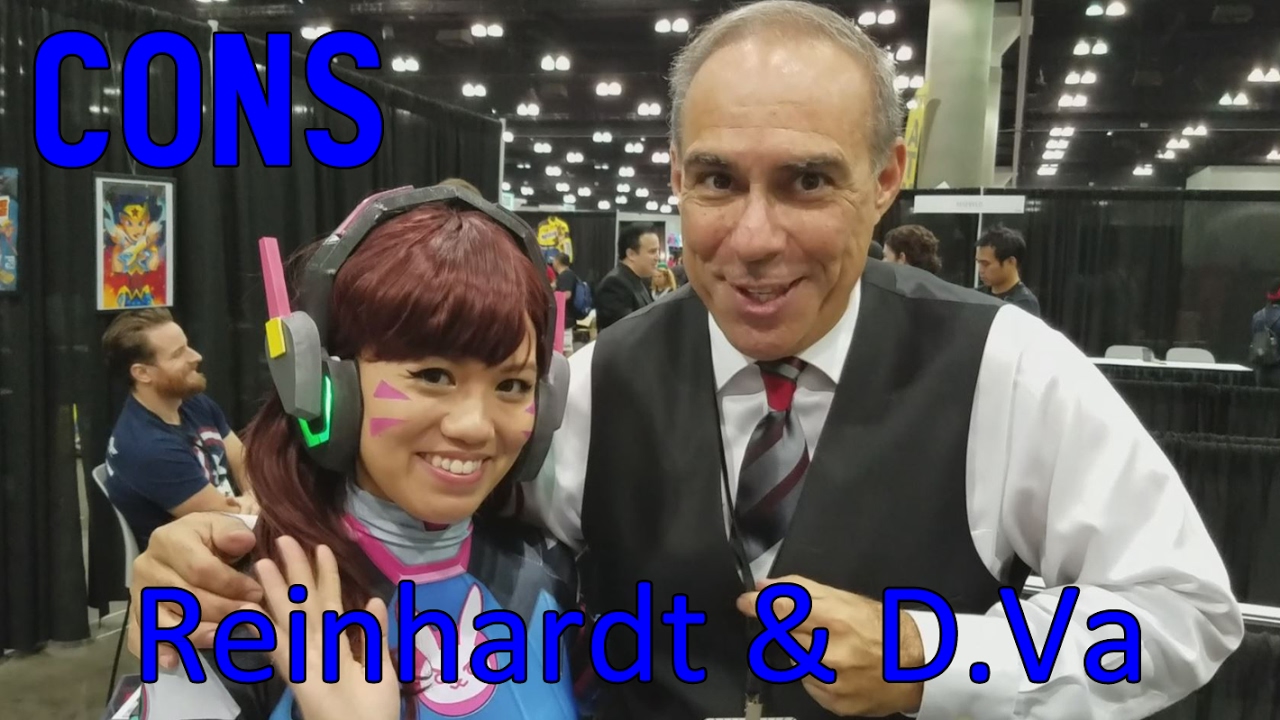 Overawatch D.Va Reinhard Darin De Paul at Comikaze 2016 | CONS & EVENTS