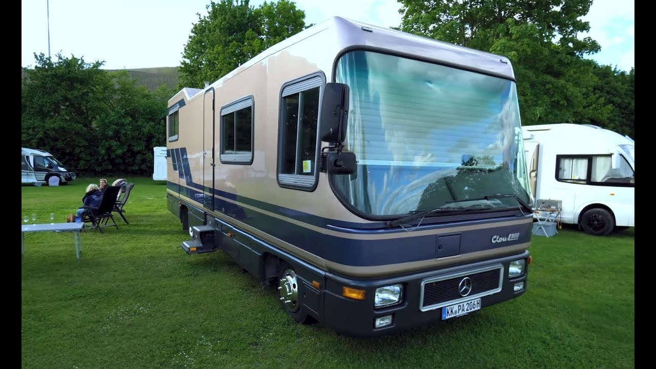 Schönste Wohnmobile Europas: Vario Mobil und Niesmann Bischoff Oldies - Über 30 Jahre alt - wie neu!