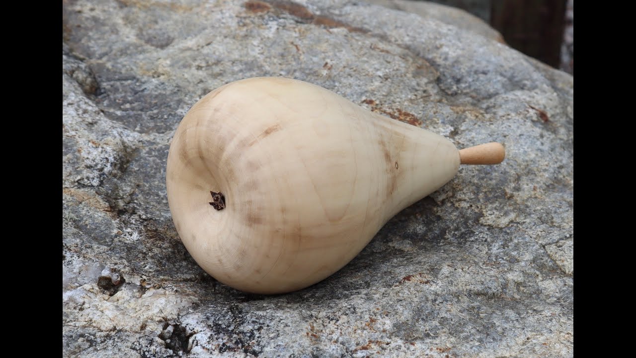 Turning a pear