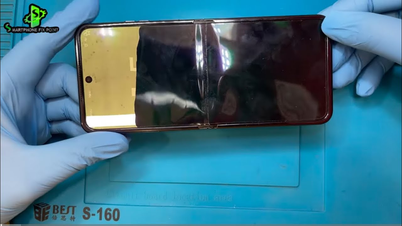 Motorola Razr 50 Ultra Teardown Disassembly Phone Repair Video LCD Screen Replacement Tutorial ✅