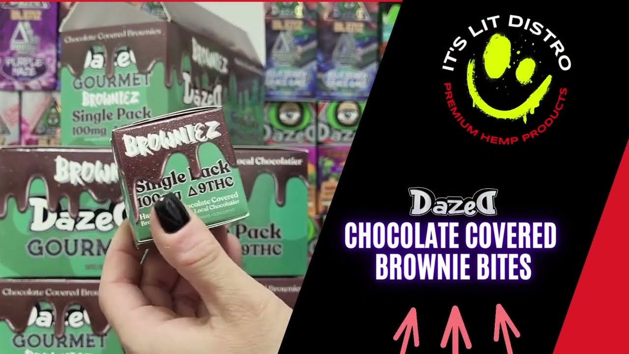 Dazed8 Trufflez + Dazed8 Milk Chocolate Covered Browniez + BLENZ  TITANZ + IT'S LIT DISTRO + D8 THC
