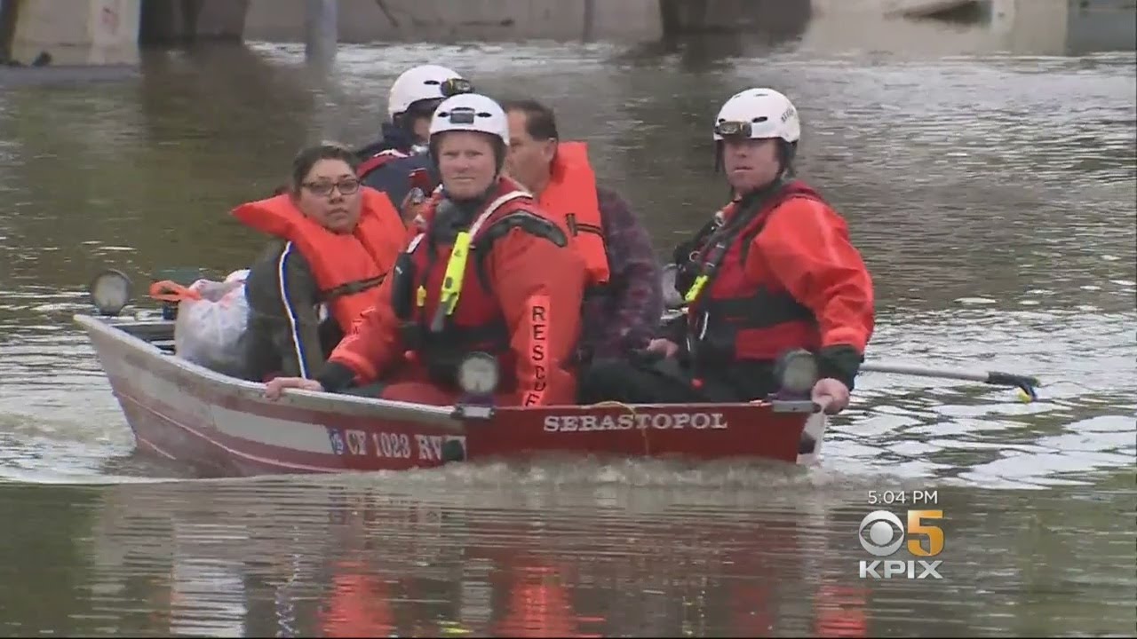 Flooded Russian River Keeps Rising, Leaving Guerneville Isolated