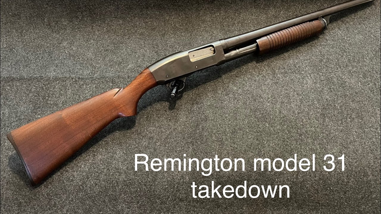 Ружье Remington Model 31 с боковым выбросом гильз, разборное, помповое, 12 калибра &laquo;Riot&raquo;, шарико...