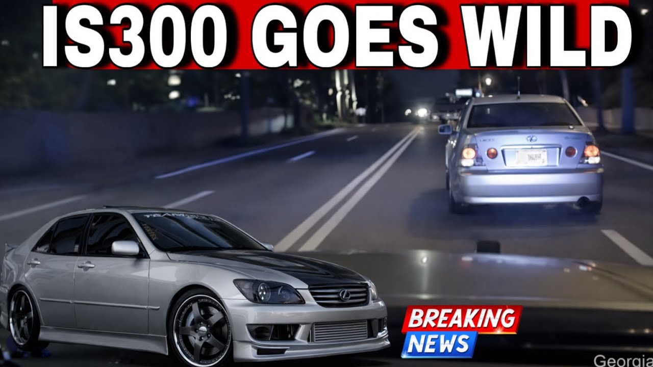 Lexus IS300 Tries Escaping Street Takeover&hellip; Georgia State Police Goes NUCLEAR In High Speed Chase!