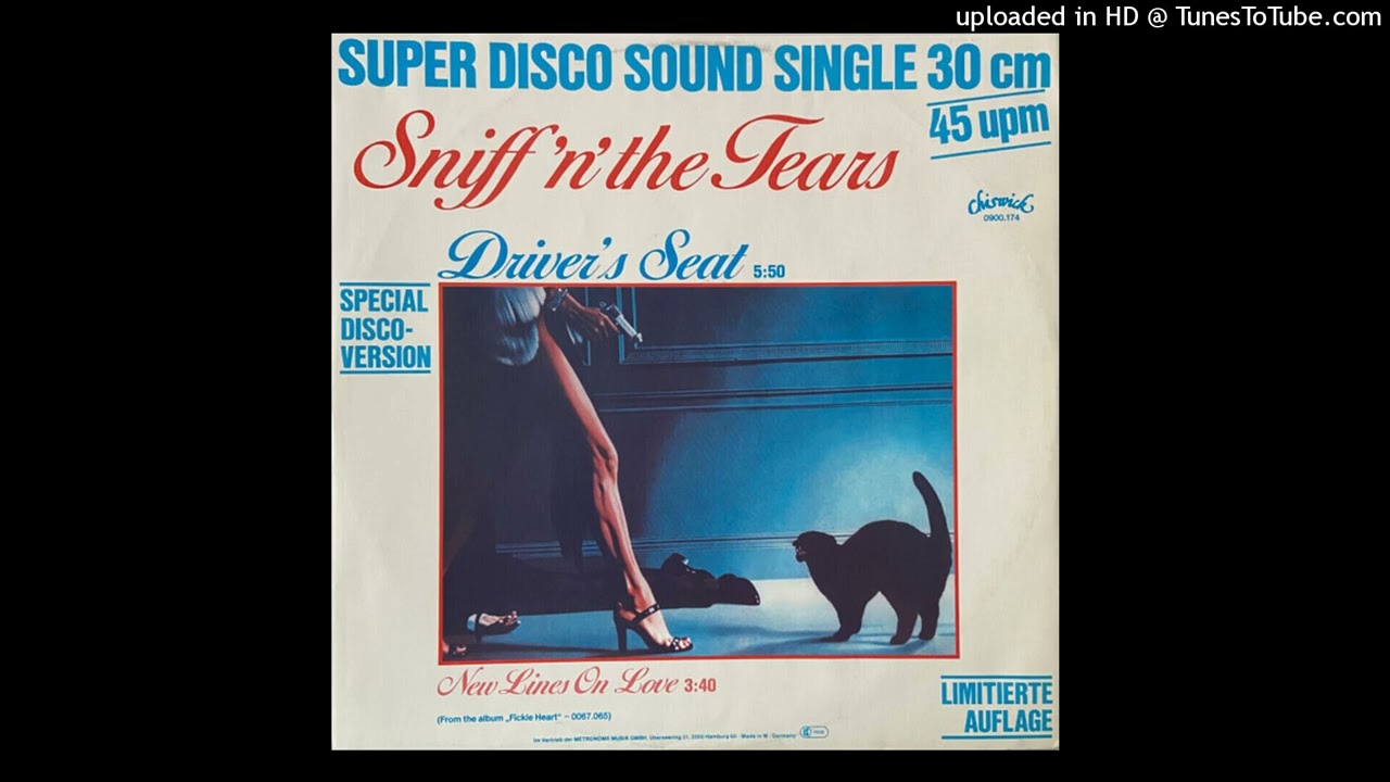 Sniff 'n' the Tears - Driver's Seat (Extended Mix 1978)